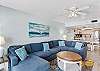 JC Resorts - Vacation Rental - Sand Dollar 403 - Indian Shores - Living Room