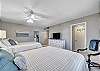 JC Resorts - Vacation Rental - Sand Dollar 404 -Indian Shores - 2nd Bedroom 2 