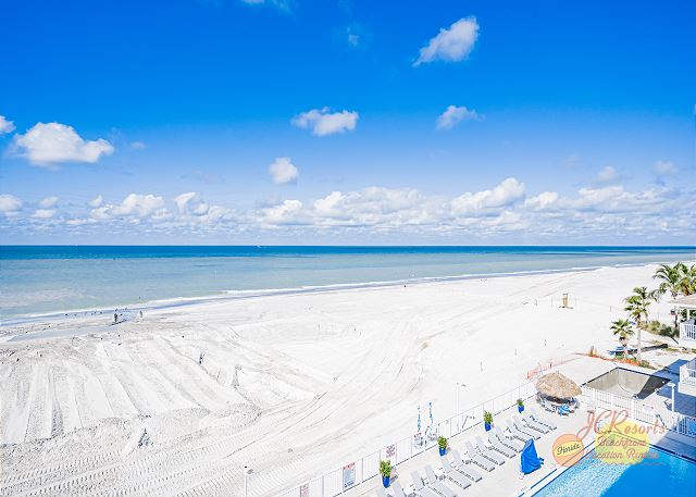 JC Resorts - Vacation Rental - Sand Dollar 407 - Indian Shores - Balcony view