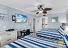 JC Resorts - Vacation Rental - Sand Dollar 407 - Indian Shores - Guest Bedroom