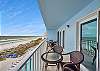 JC Resorts - Vacation Rental - Sand Dollar 408 -Indian Shores - Balcony 1  