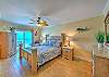 JC Resorts - Vacation Rental - Sand Dollar 410 -Indian Shores - Main Bedroom 1 