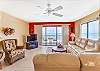 JC Resorts Sand Dollar 411 Living room 4 Indian Shores