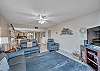 JC Resorts - Vacation Rental - Sand Dollar 412 -Indian Shores - Living Room 2