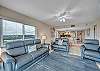 JC Resorts - Vacation Rental - Sand Dollar 412 -Indian Shores - Living Room 3