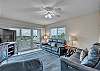 JC Resorts - Vacation Rental - Sand Dollar 412 -Indian Shores - Living Room 1