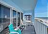 JC Resorts - Vacation Rental - Sand Dollar  502 -Indian Shores - Balcony 1
