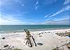 JC Resorts - Vacation Rental - Sand Dollar 503 - Indian Shores - Private Pier and Beach View from Balcony 