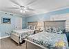 JC Resorts - Vacation Rental – Sand Dollar 504 - Indian Shores – Guest bedroom 2