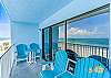 JC Resorts - Vacation Rental – Sand Dollar 504 - Indian Shores – Balcony 2