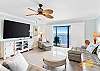JC Resorts - Vacation Rental – Sand Dollar 504 - Indian Shores – Living room 2