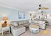 JC Resorts - Vacation Rental – Sand Dollar 504 - Indian Shores – Living room 3