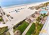 JC Resorts - Vacation Rental - Sand Dollar 504 - Indian Shores - Property and Beach View from Balcony 