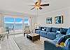 JC Resorts - Vacation Rental - Sand Dollar 506 - Indian Shores - Living Room 1