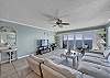 JC Resorts - Vacation Rental - Sand Dollar 511 - Indian Shores - Living Room 3