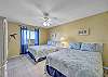 JC Resorts - Vacation Rental - Sand Dollar 511 - Indian Shores - 2nd Bedroom 1