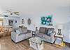 JC Resorts - Vacation Rental - Redington Shores, Sea Oats 108 - Living room4