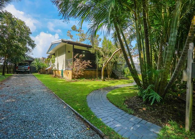 Retro Wood Beach House