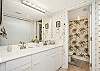 Large master ensuite with double vanity, large closet and lots of light!