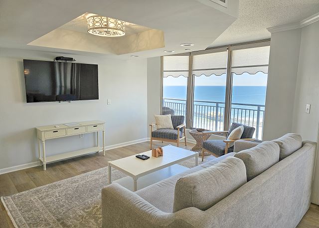 Top floor/newly designed condo with ocean views, 2106 Brighton 