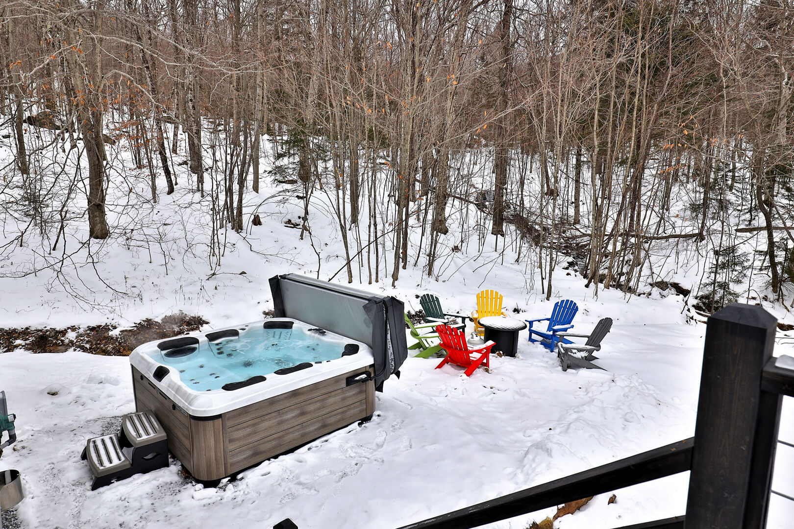 Private Outdoor Hot Tub
