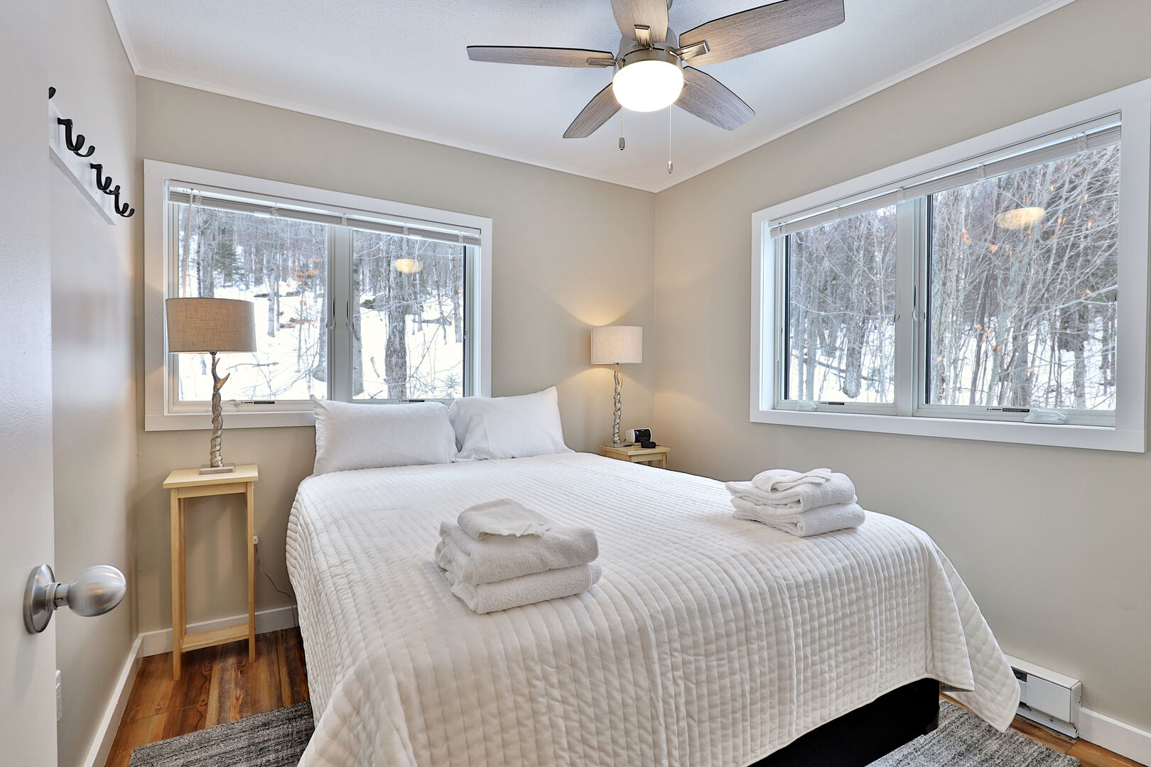 Queen Bedroom with Woodland Views