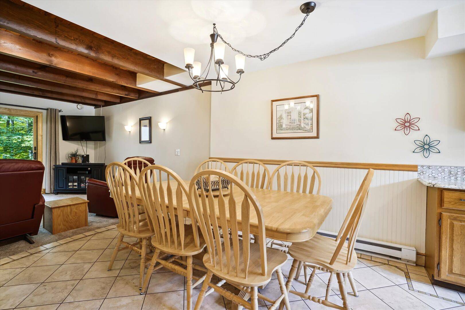Open Dining and Living Space