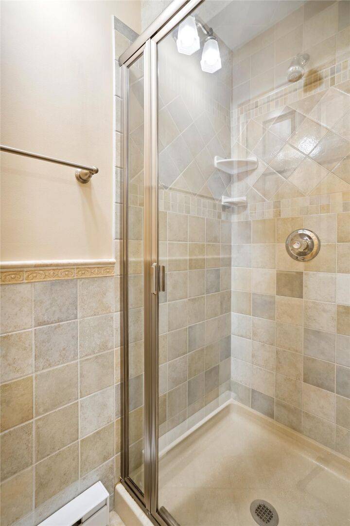 Tiled Walk-In Shower