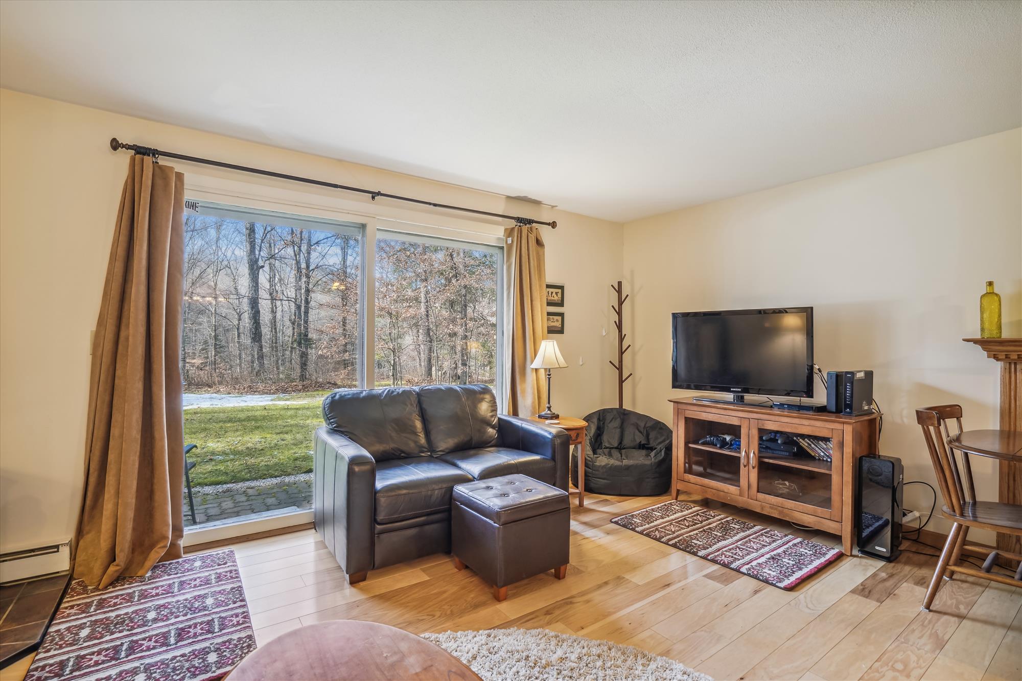 Living Area with Woodland Views