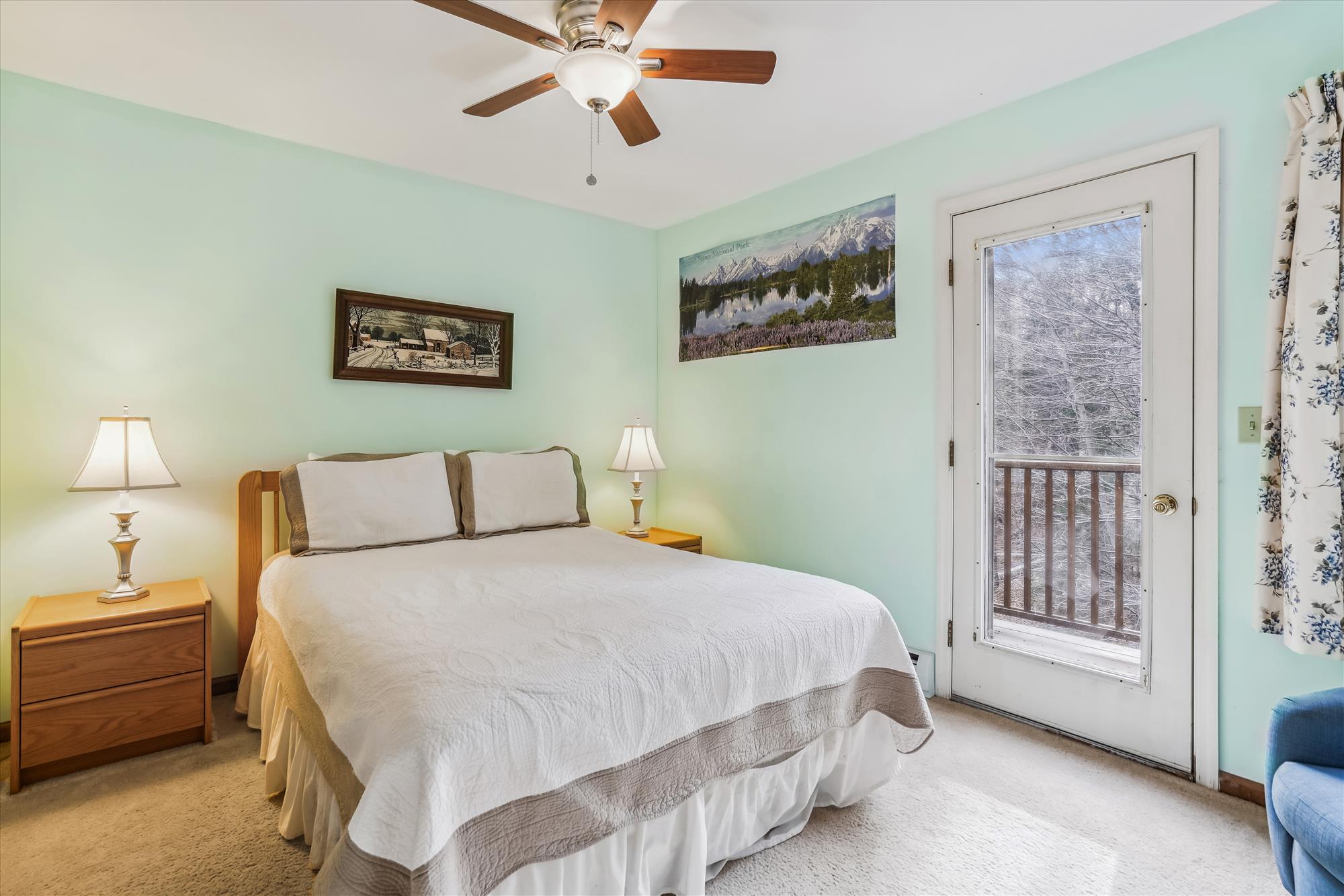 Primary Bedroom with Deck Access