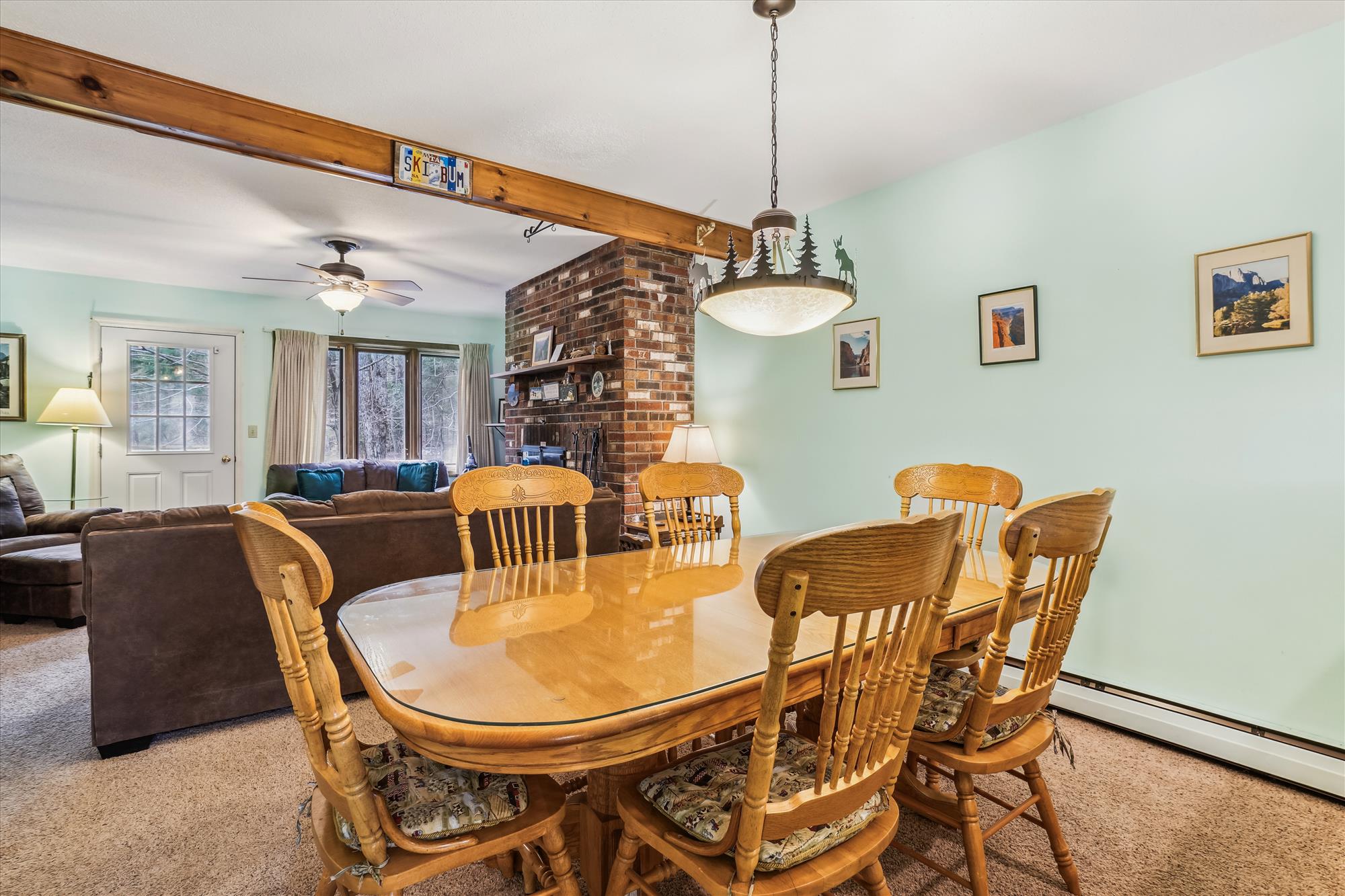Dining and Living Area