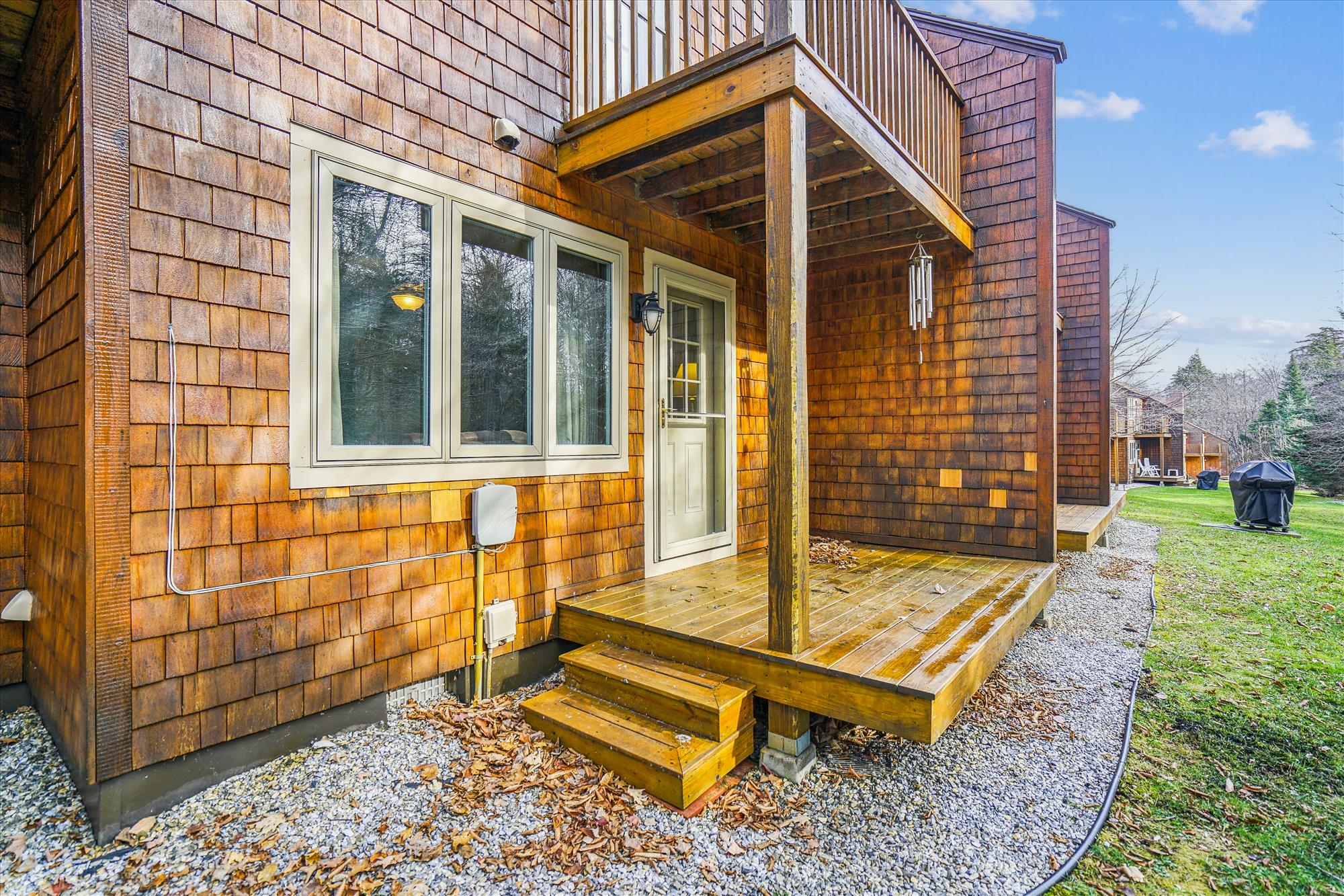 Private Patio Entrance