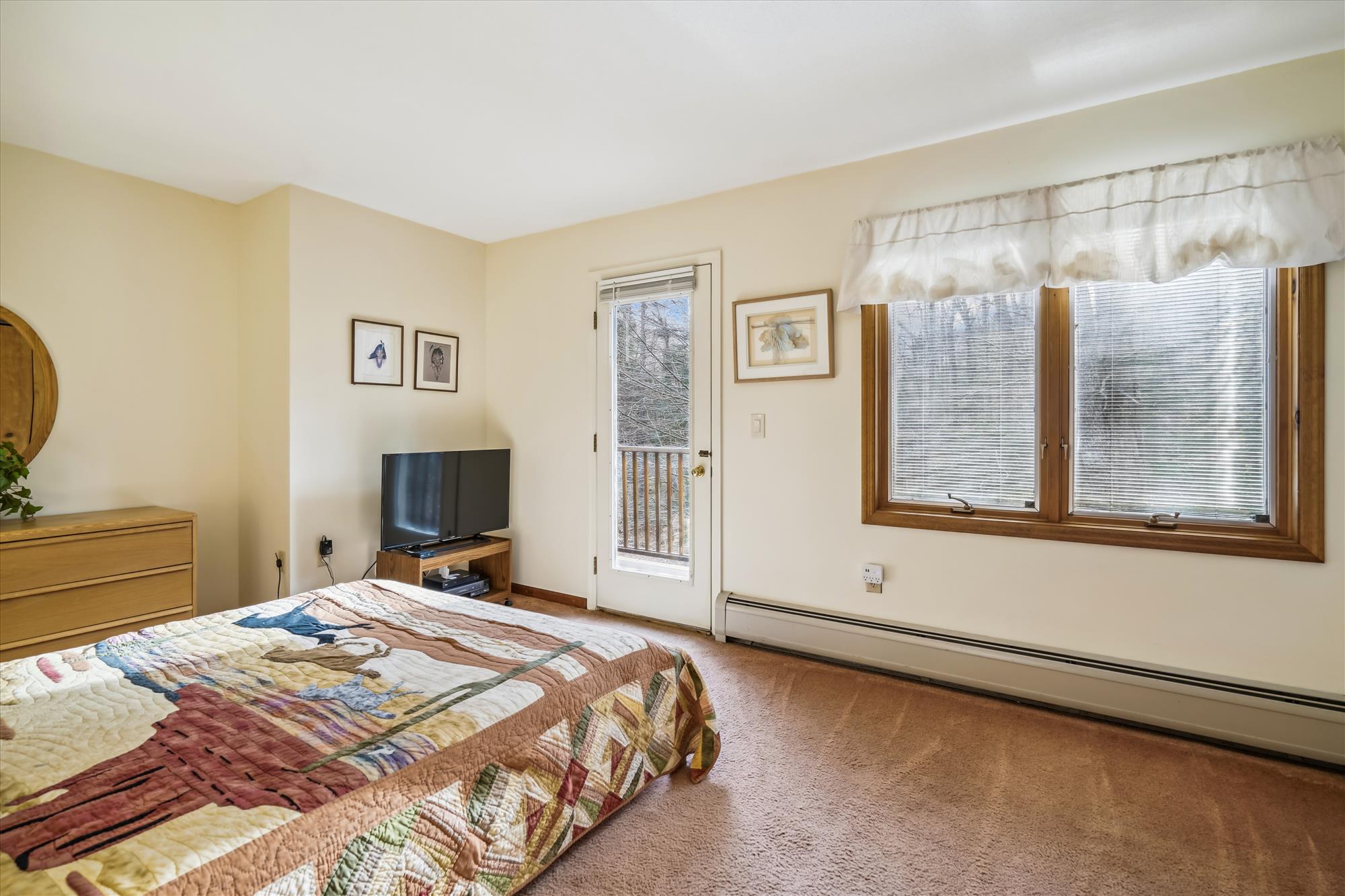 Primary Bedroom with Deck Access