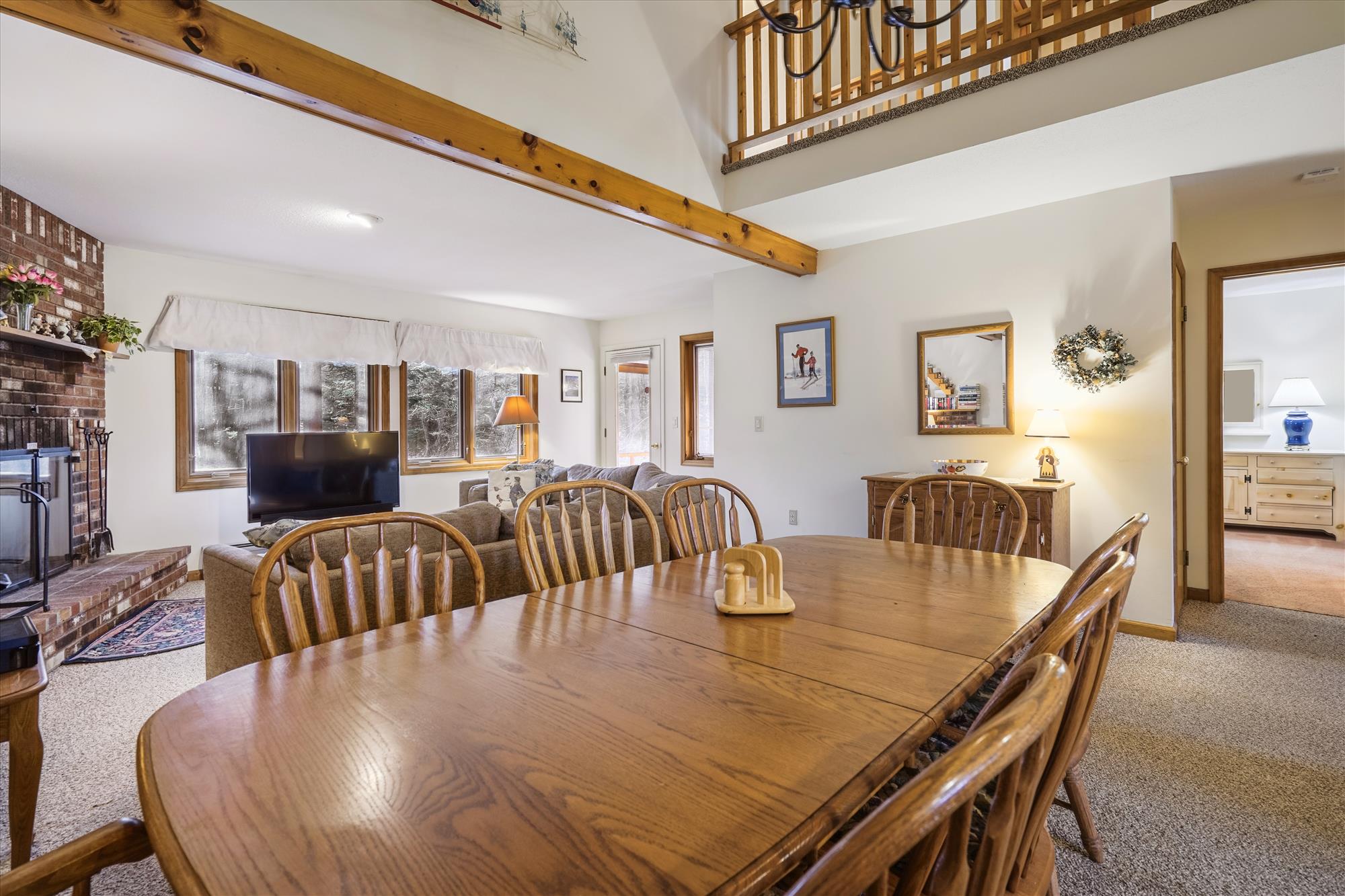 Open Dining and Living Space