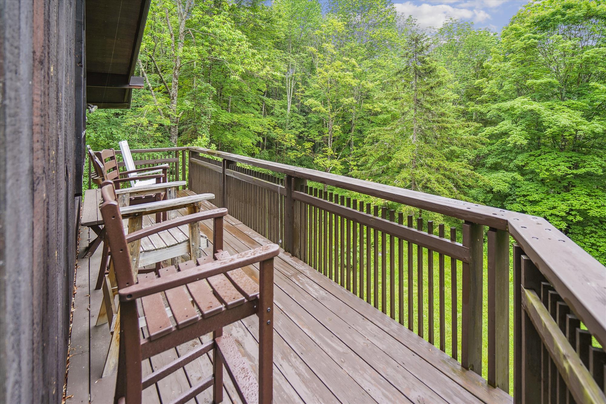 Deck Seating Area