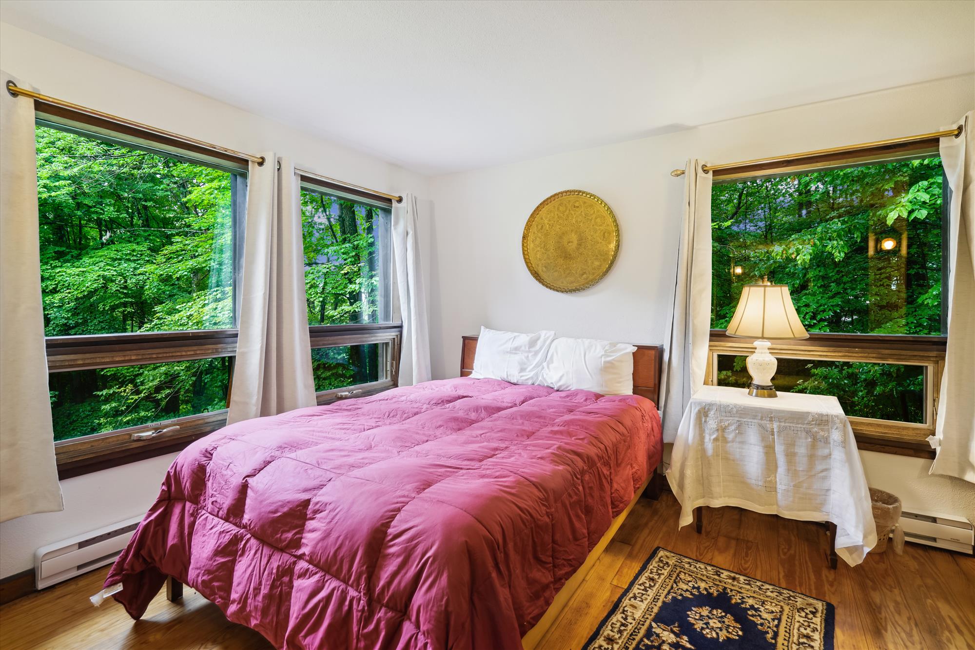 Bedroom with Nature Views