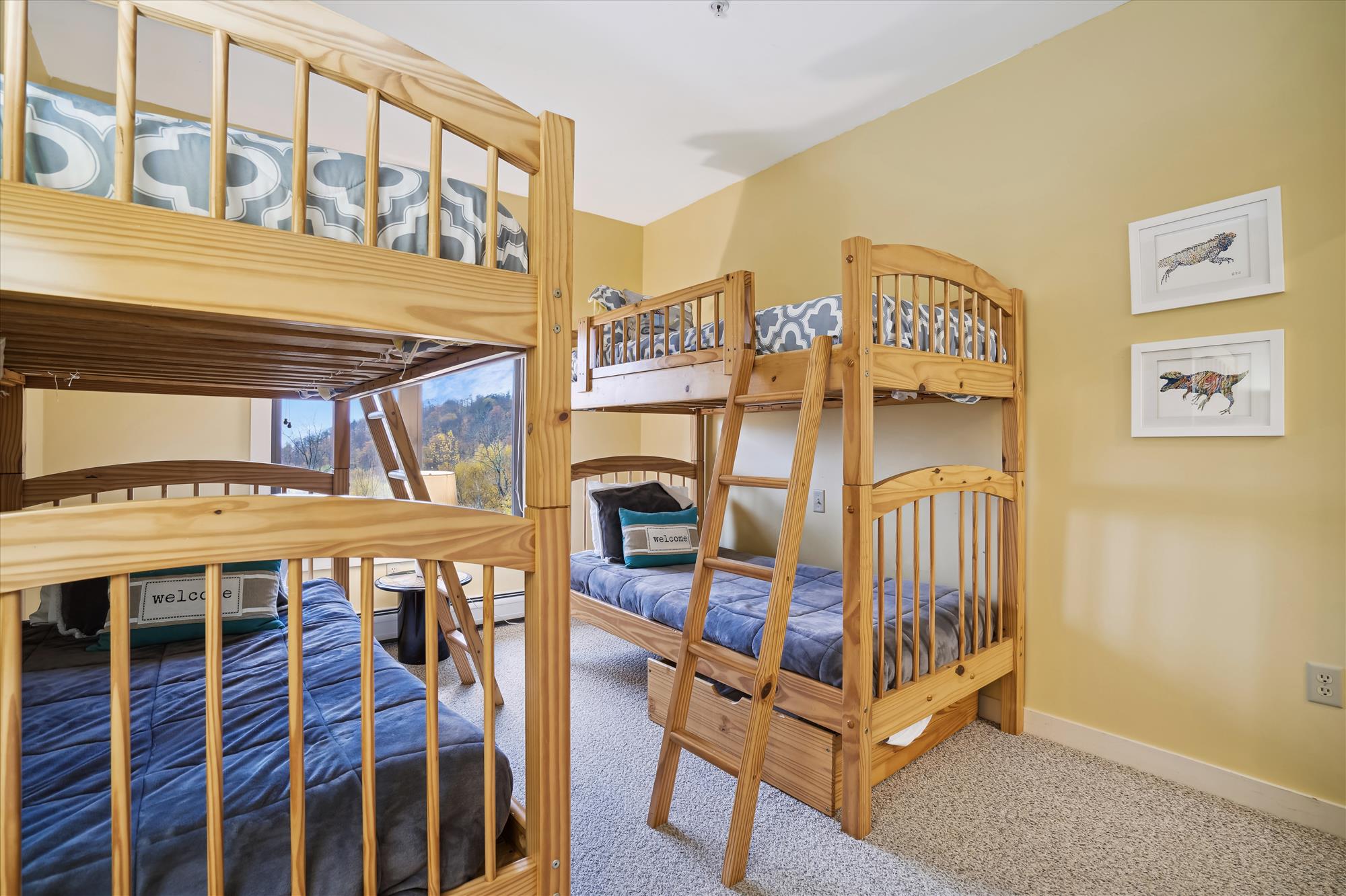 Fun Bunk Room for Extra Guests