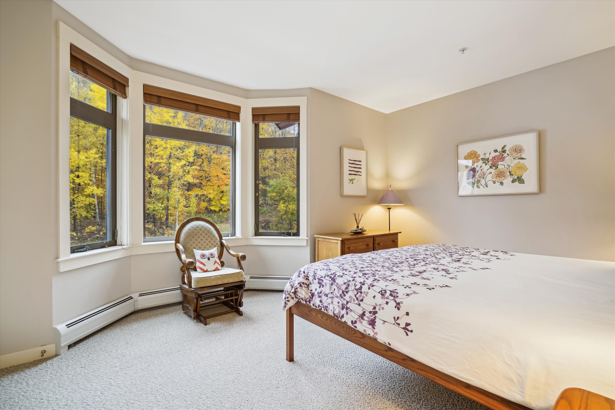 Cheerful Twin Bedroom