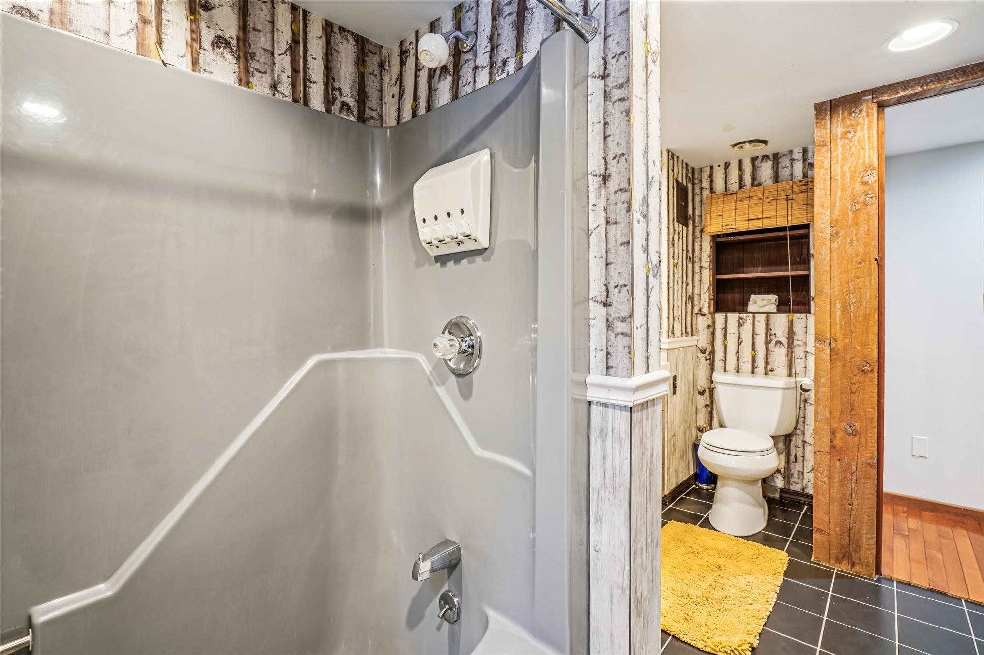 Full Bathroom with Tub and Shower