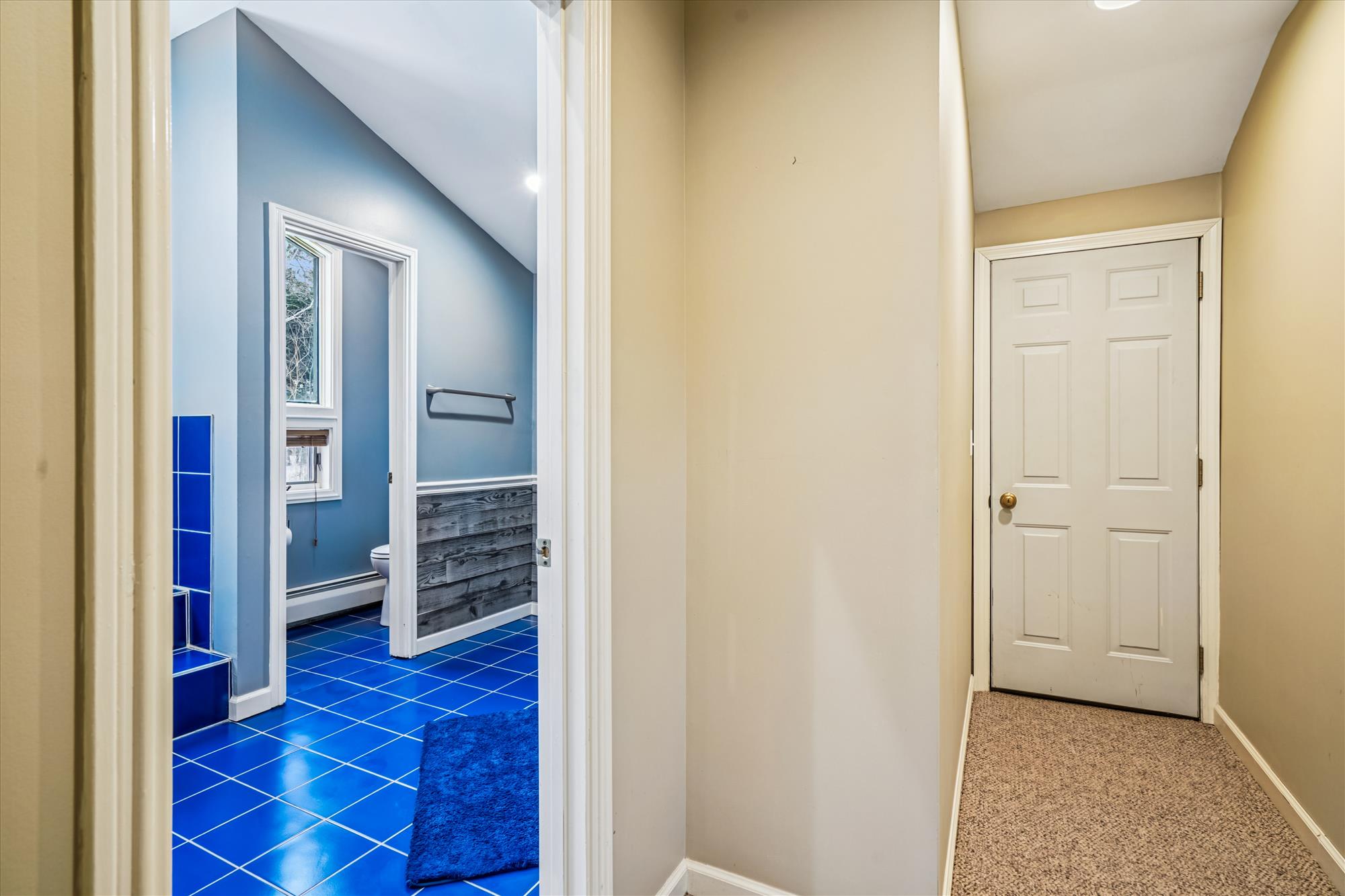 Hallway to Bedroom and Bathroom