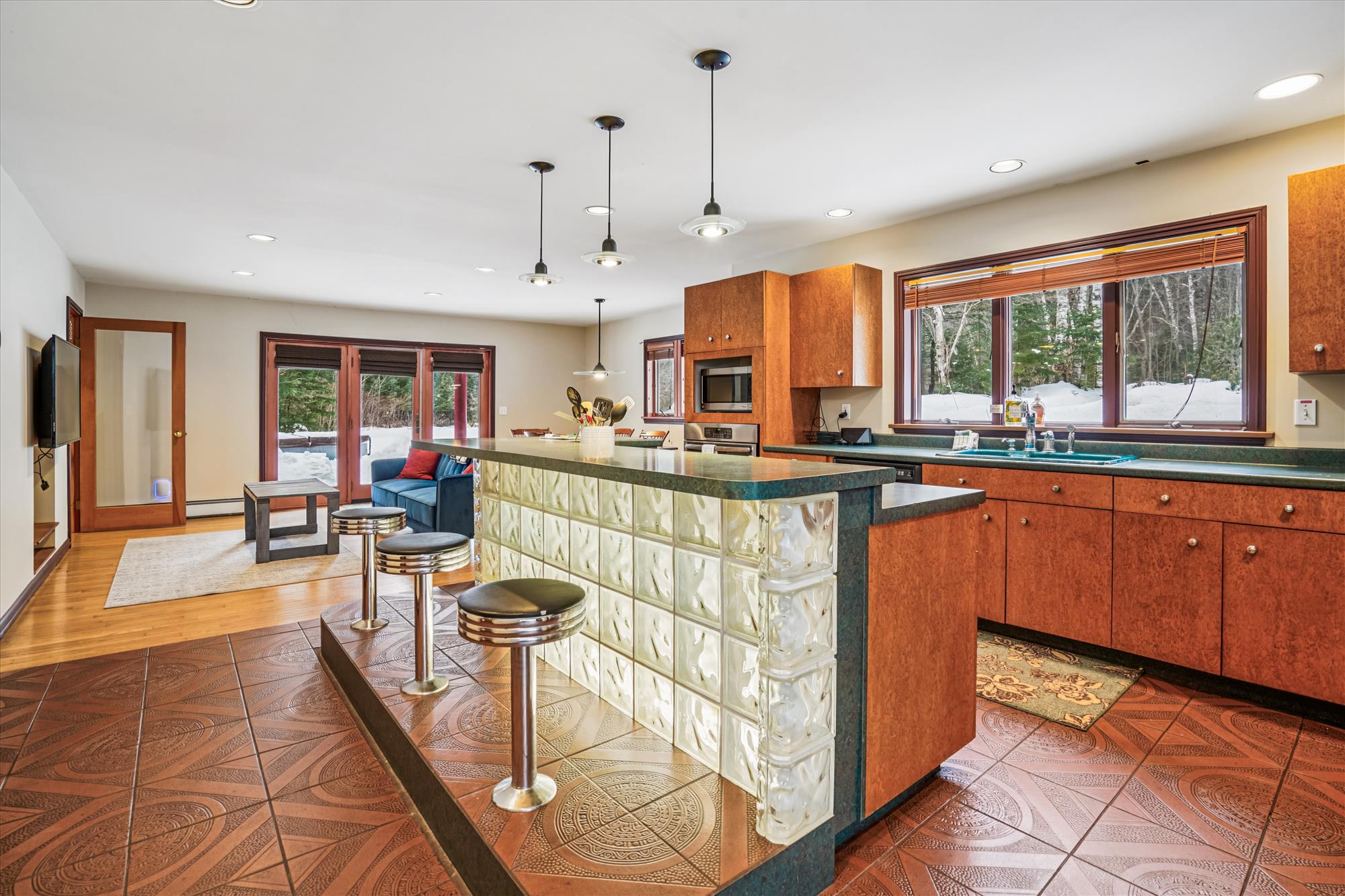 Spacious Open Kitchen