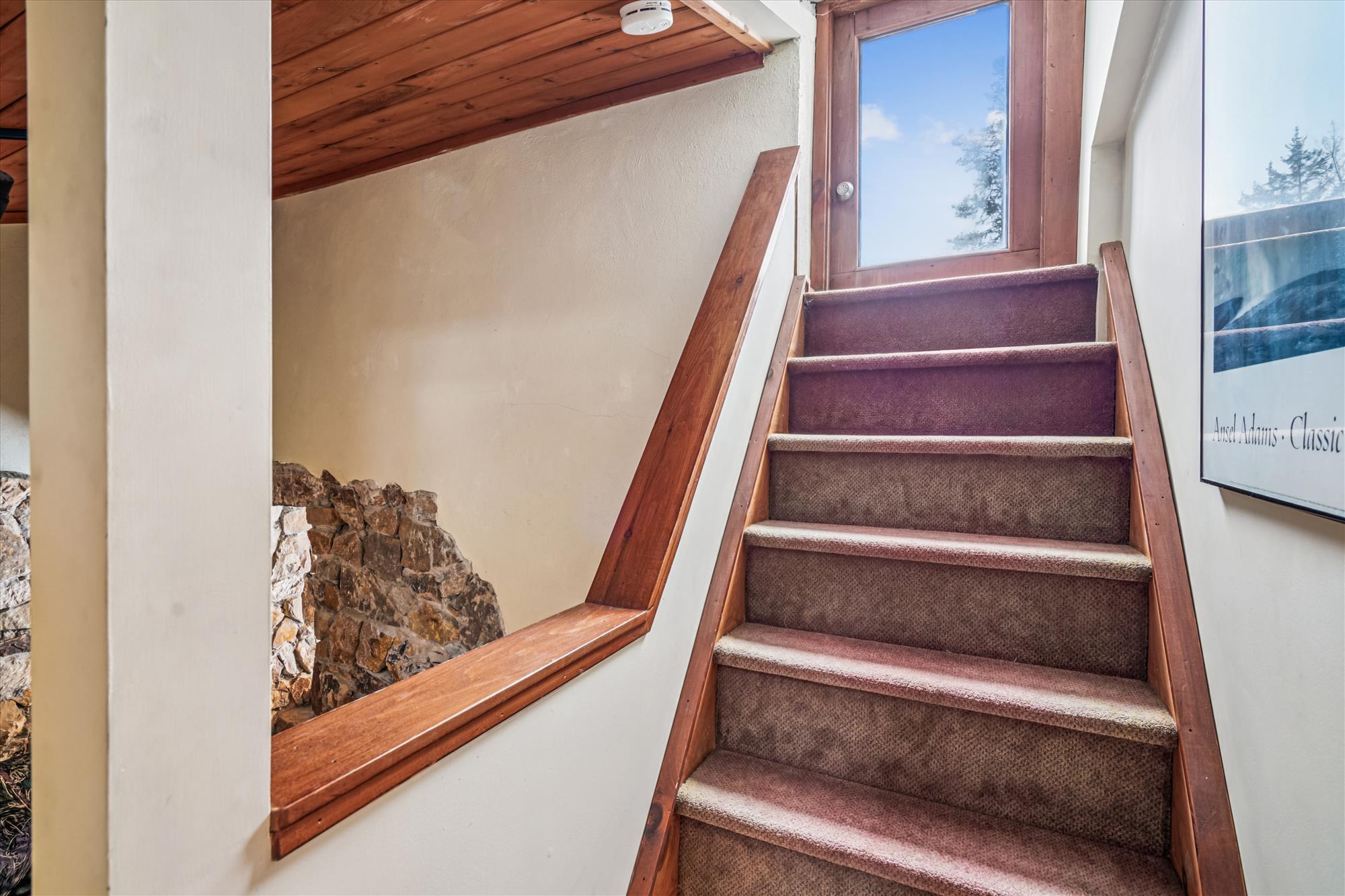 Stairway with Natural Light