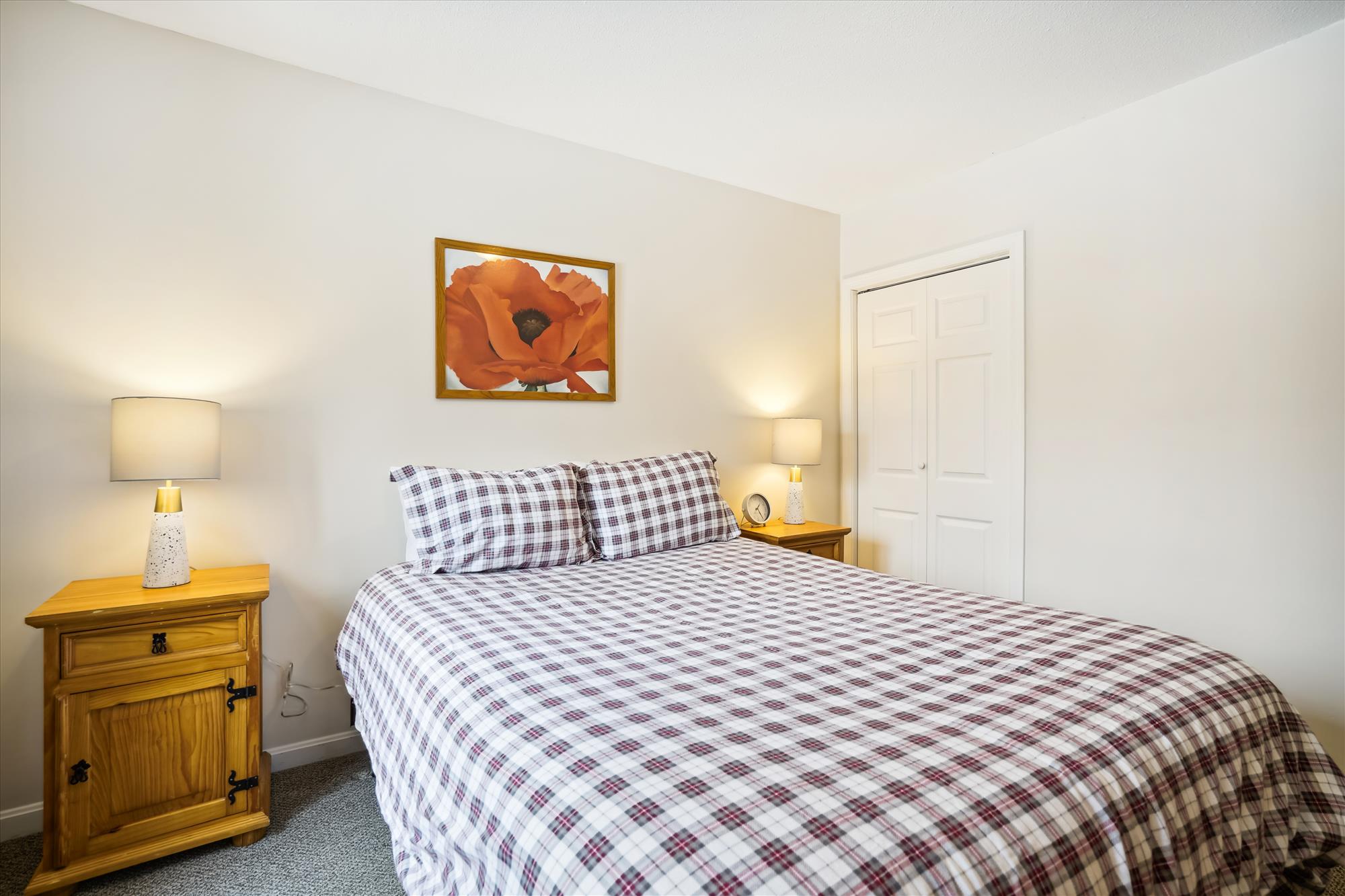 Inviting Bedroom with Warm Accents