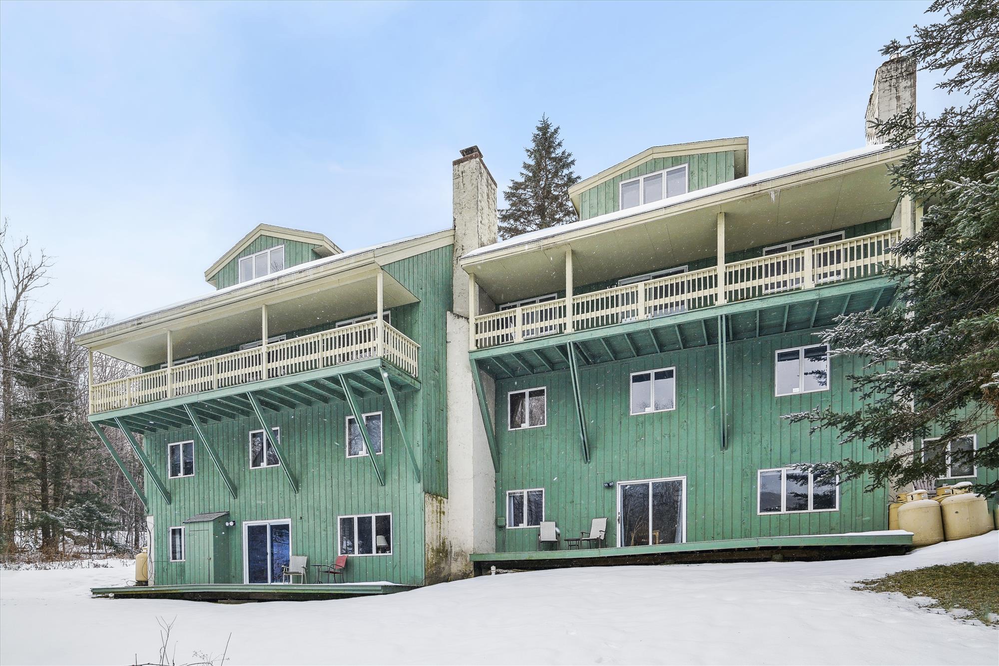 Multi-Level Mountain Lodge