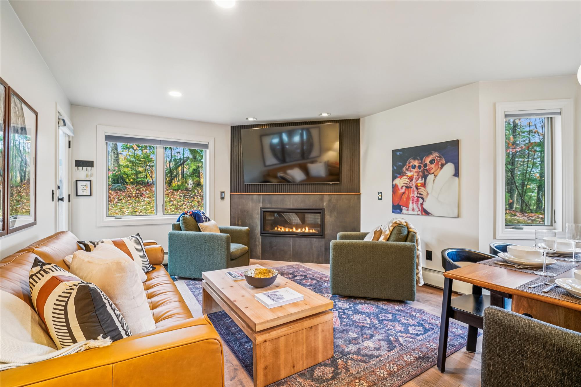 Relax by the Fireplace