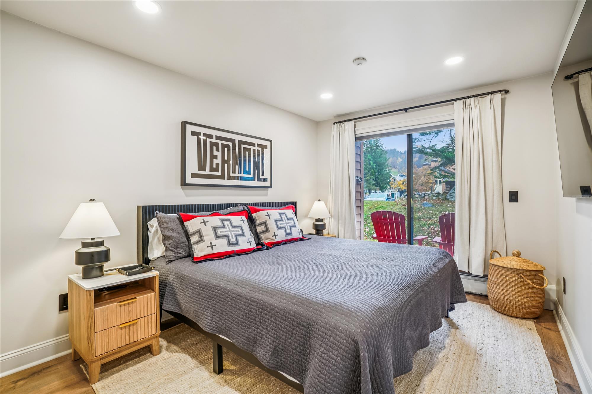 Second Bedroom with Outdoor Access