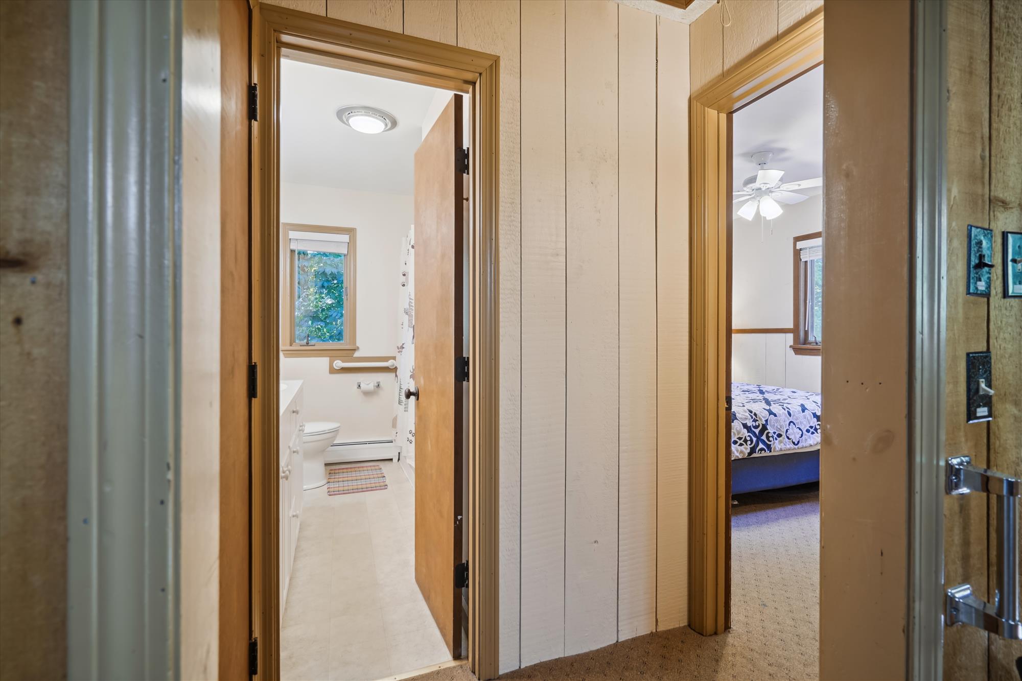 Bathroom Right Across the Hall