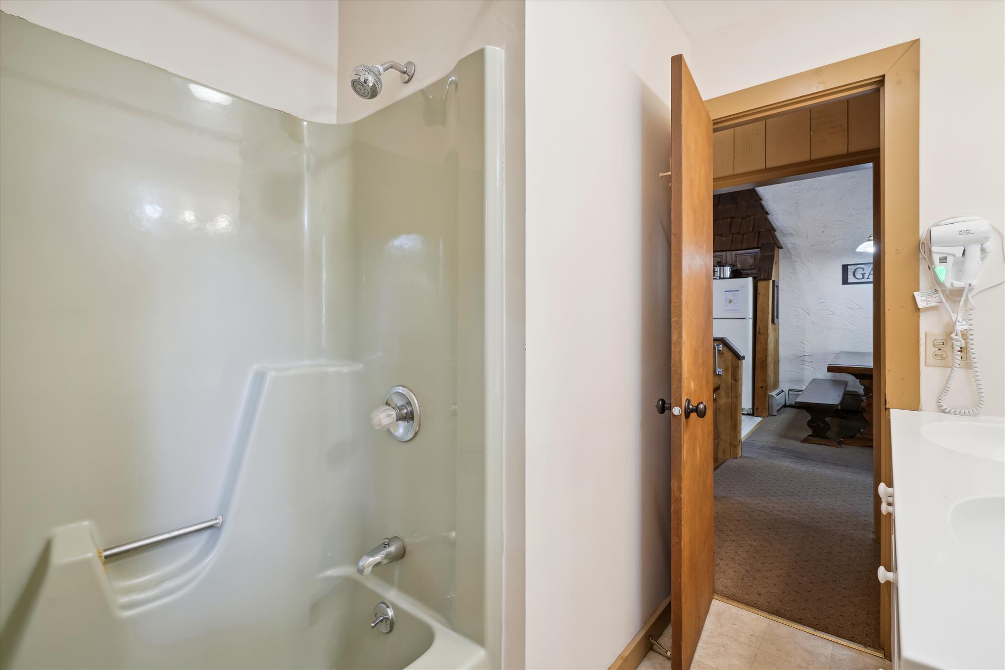 Tub and Shower Combination