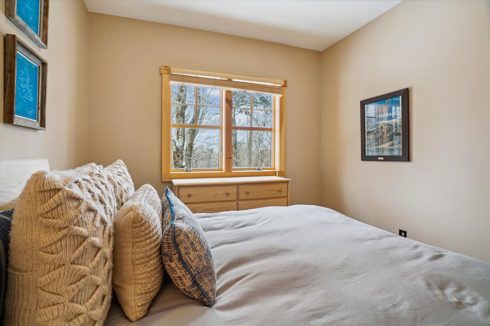 Bedroom with Woodland Views