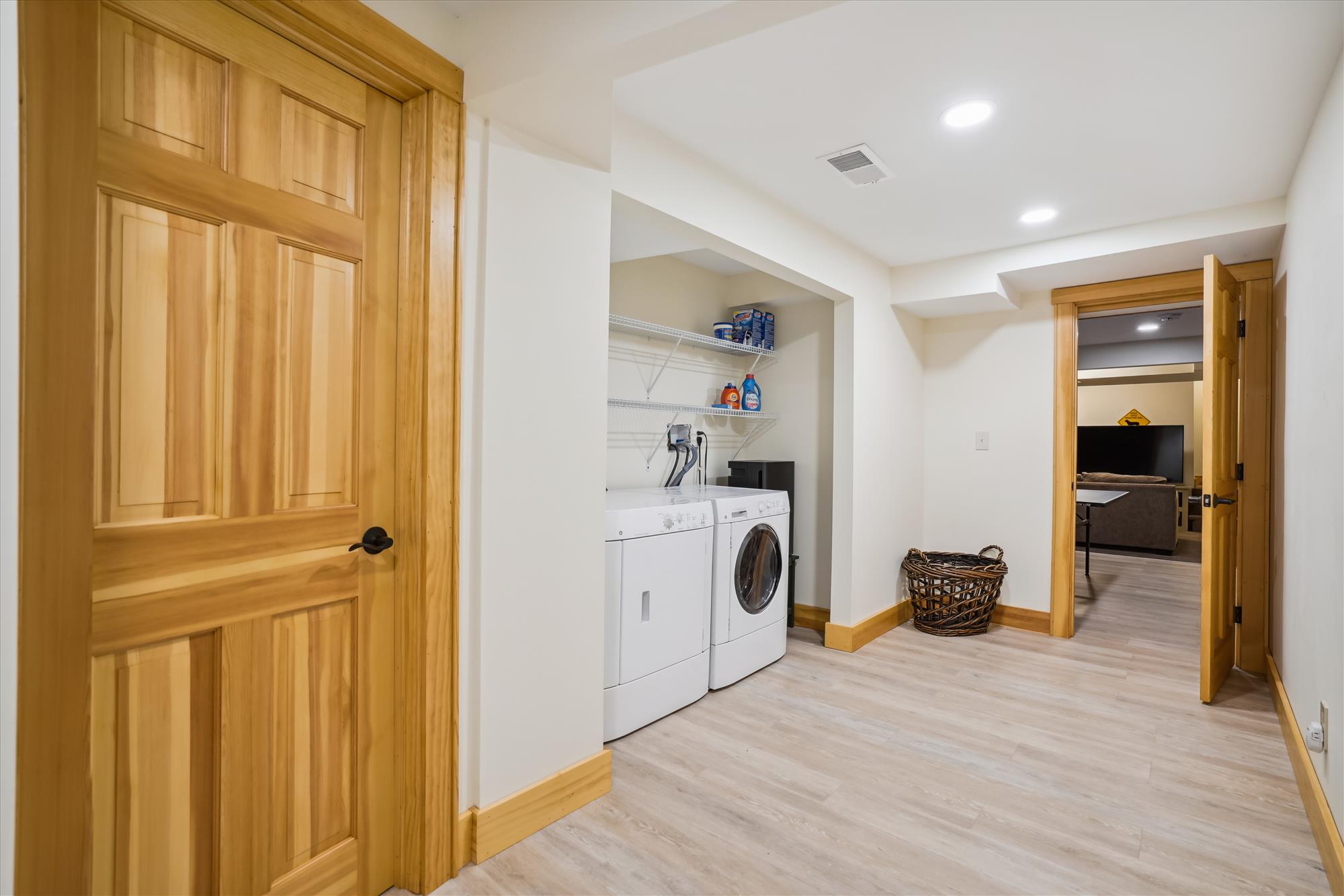 Spacious Laundry Area